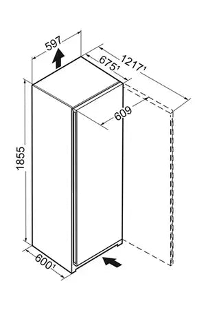 Congélateur armoire Liebherr FND 522I-22