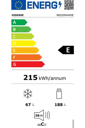 Réfrigérateur congélateur en bas Hisense RB329N4WDE