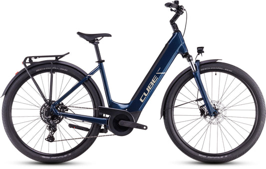 Touring Hybrid ONE 625 EasyEntry - deepsea´n´chrome - Cube