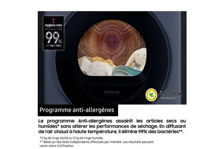 Sèche-linge pompe à chaleur Samsung DV90T6240LK
