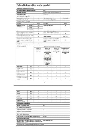 Congélateur top Miele F 31202 UI-1 - ENCASTRABLE 82CM