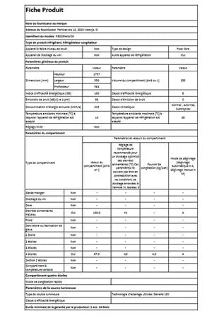 Réfrigérateur congélateur en bas Hisense RB329N4WDE