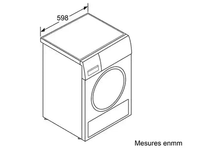 Sèche-linge pompe à chaleur Siemens WT45HV15FR