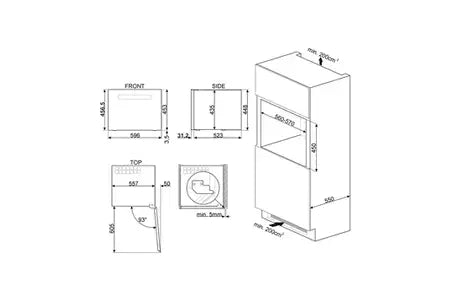 Cave de service Smeg CVI621NR3