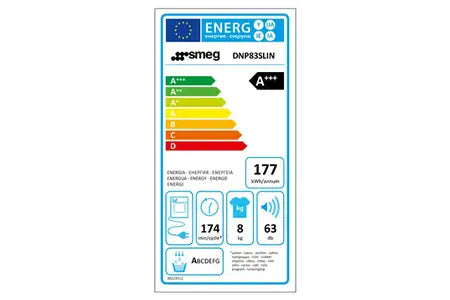 Sèche-linge à condensation Smeg DNP83SLIN