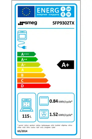 Four encastrable Smeg SFP9302TX Largeur 90 cm