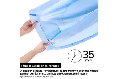 Sèche-linge pompe à chaleur Samsung DV90T6240LK