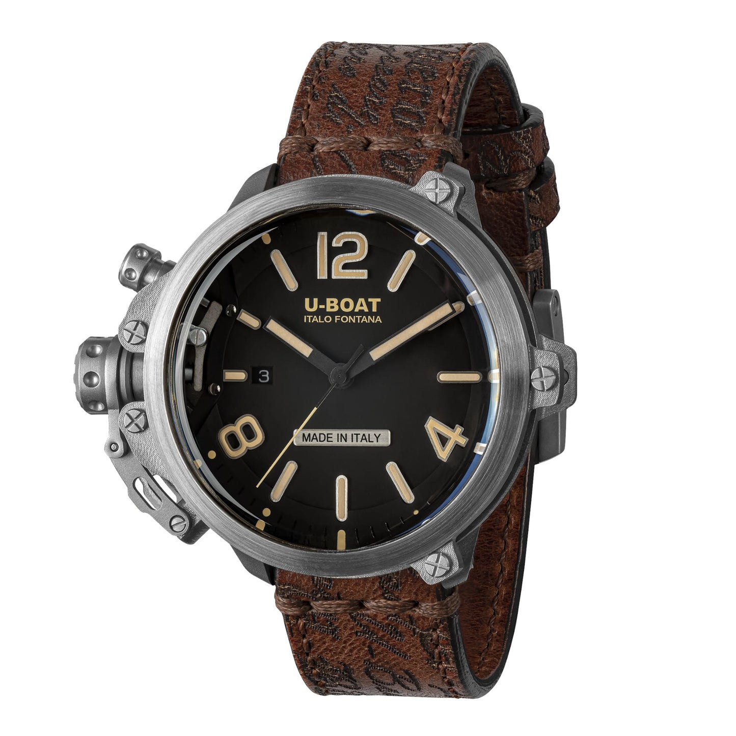 U-BOAT Capsule SS BK BE - 50mm - Automatique - 8807