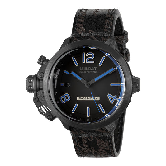 U-BOAT Capsule PVD BK BL - 45mm - Automatique - 8808