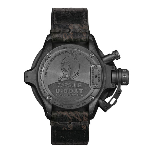 U-BOAT Capsule PVD BK BL - 45mm - Automatique - 8808