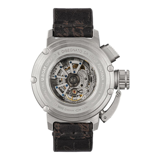 U-BOAT  Chimera SS Nero - 46 mm - Automatique - 9605