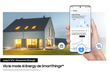 Réfrigérateur congélateur en bas Samsung RB38C776CS9