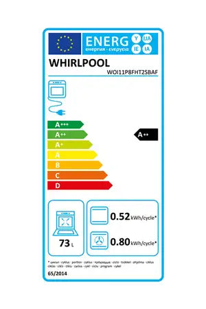 Four encastrable Whirlpool WOI11P8FHT2SBAF