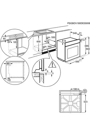 Four encastrable Electrolux EOC6P67Z