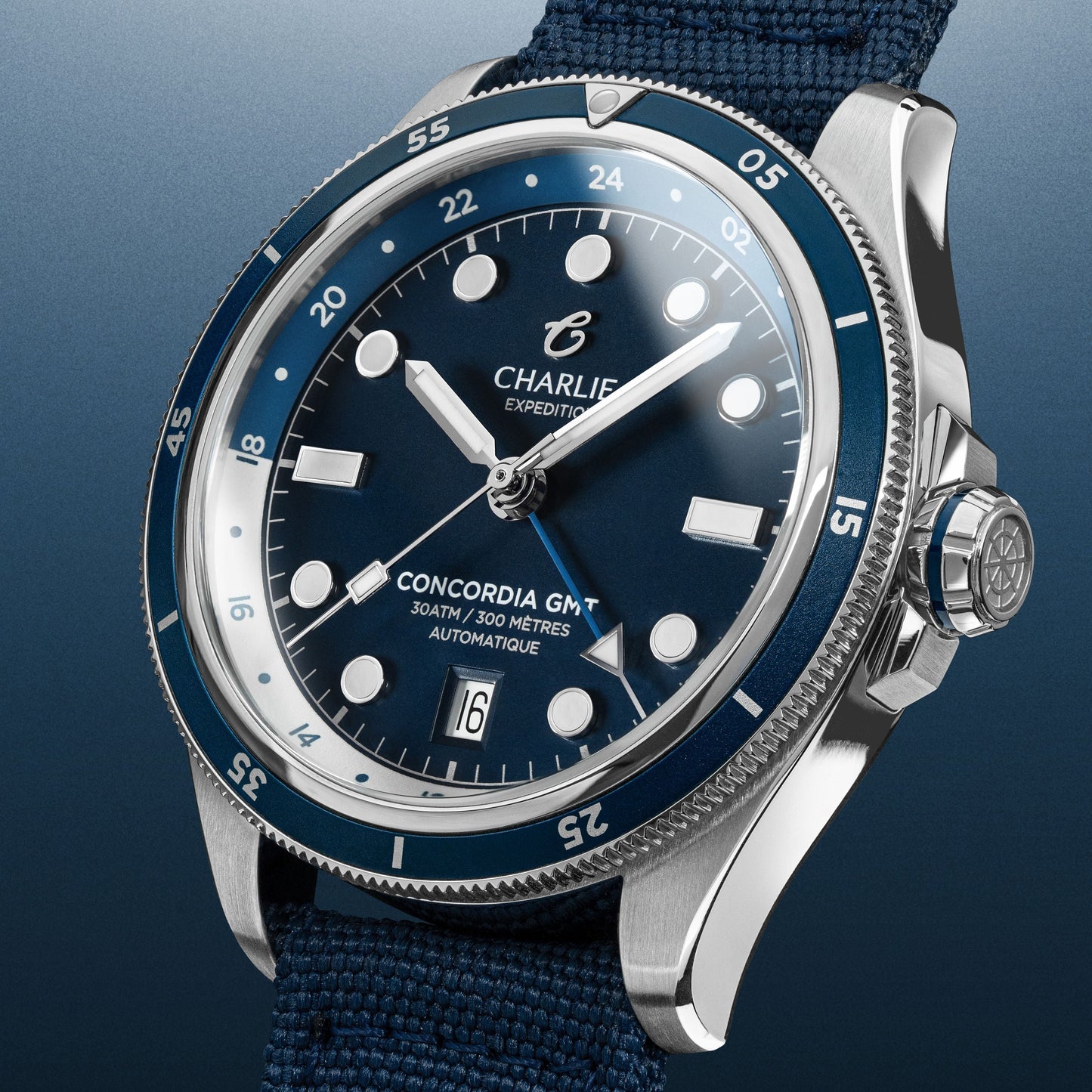 CONCORDIA - GMT - Bleu Antarctique
