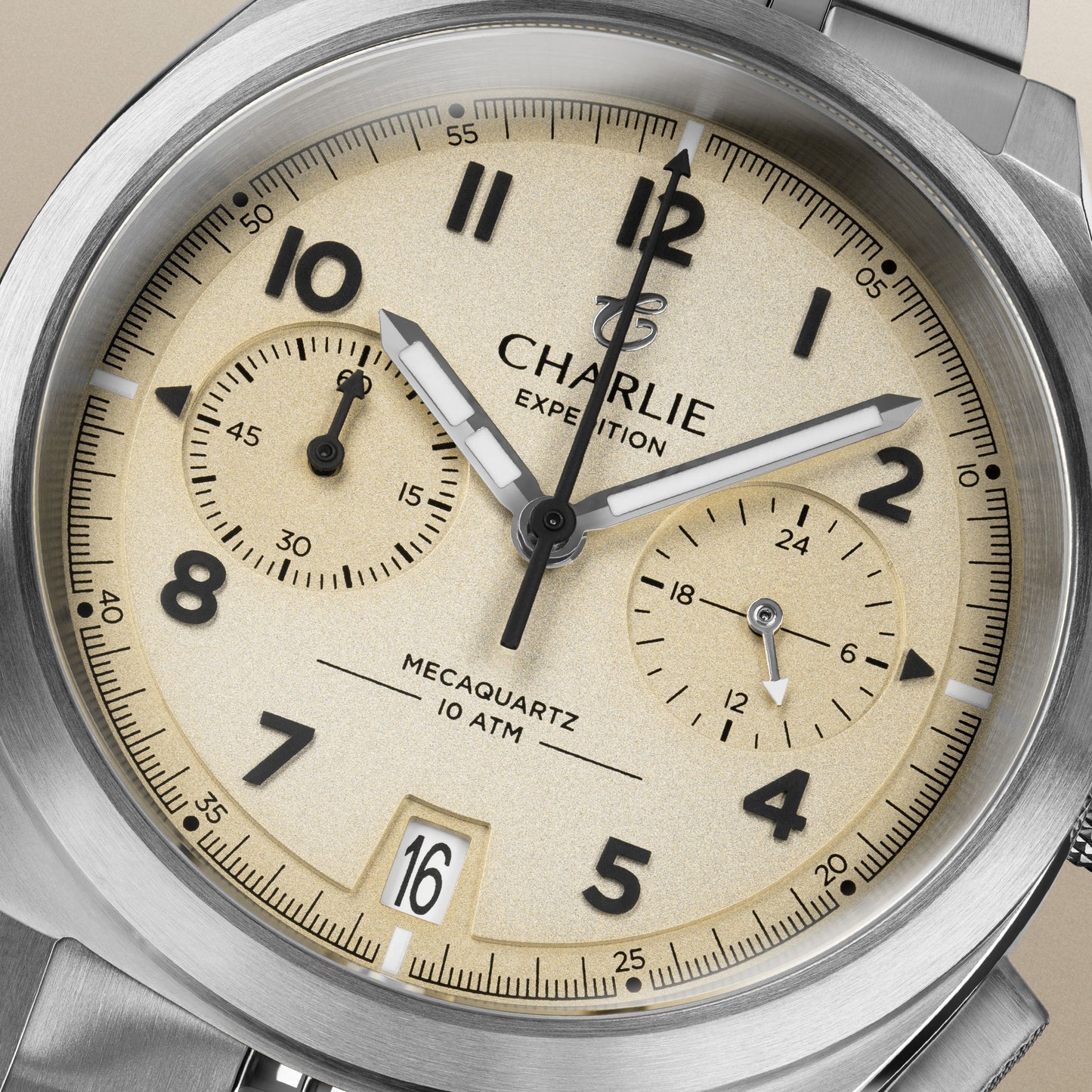 GR - Chronographe - Beige