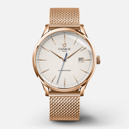 INITIAL - Slim - Doré rose