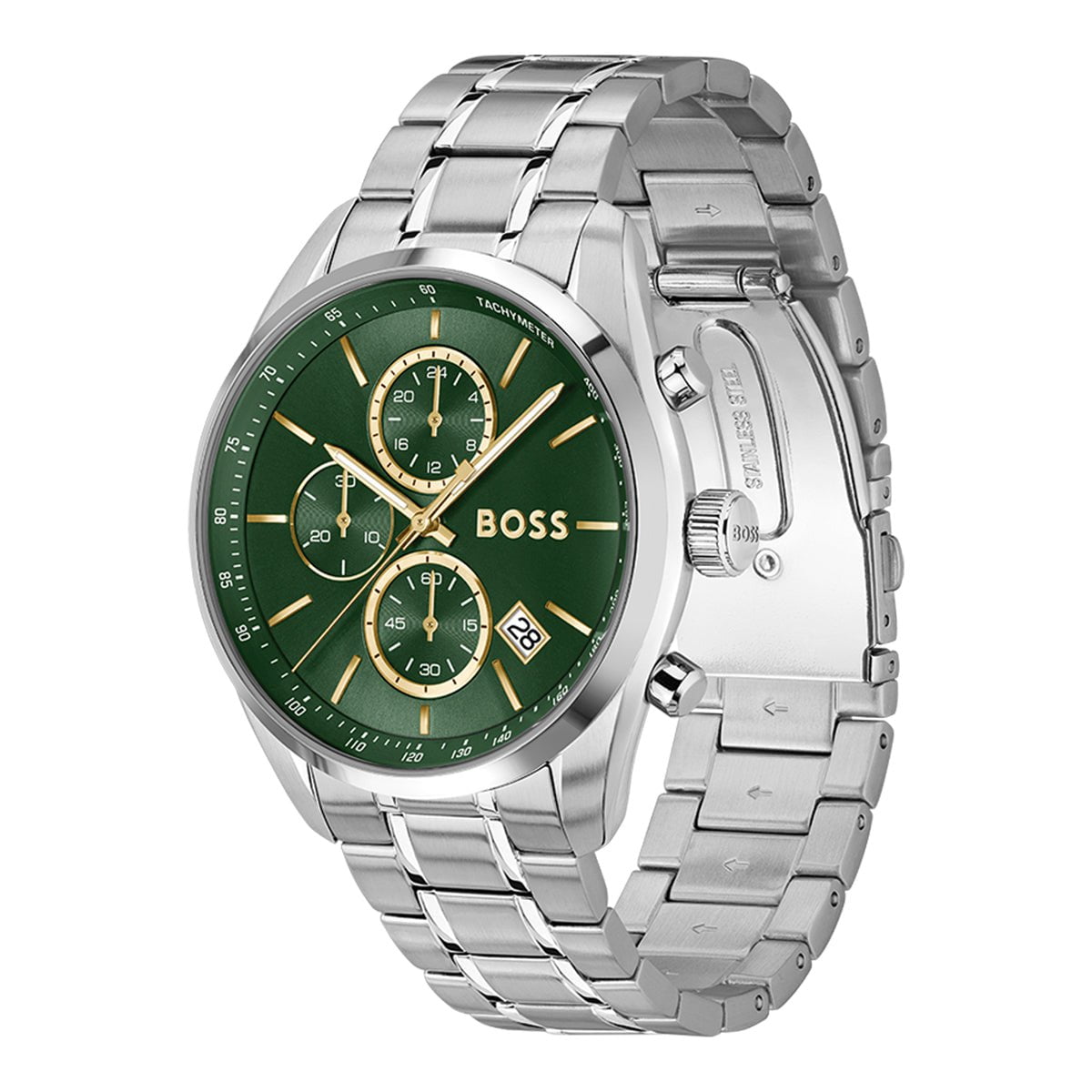 Montre BOSS Homme Grand Prix 44 Chronographe en Acier 1514266