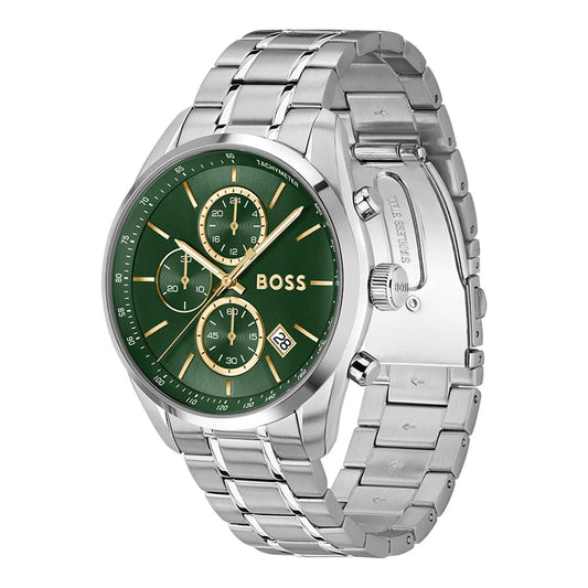 Montre BOSS Homme Grand Prix 44 Chronographe en Acier 1514266
