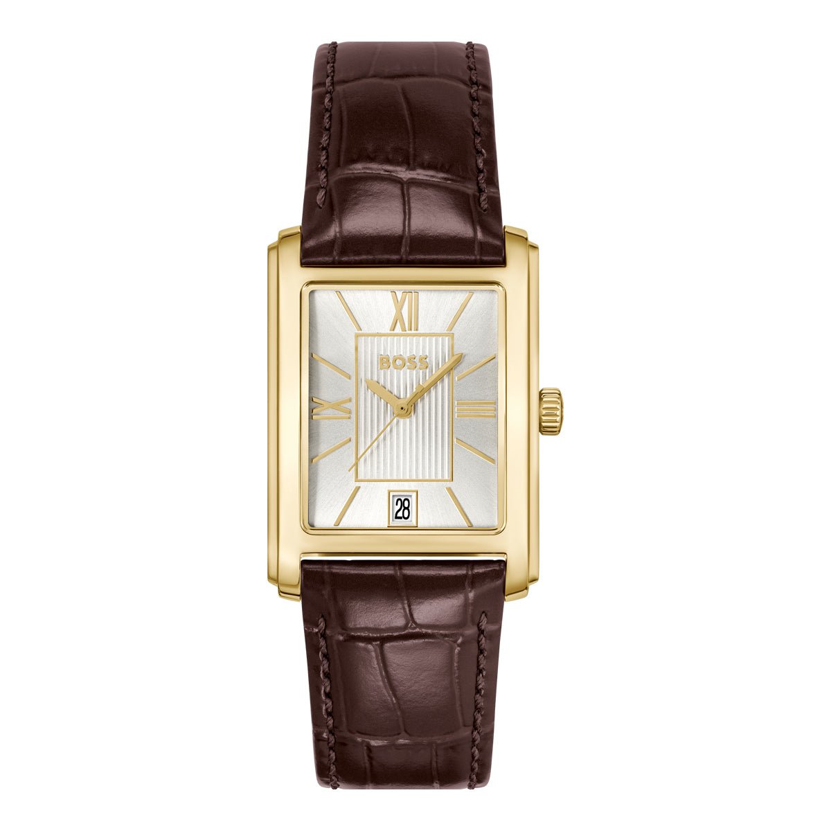 Montre BOSS Homme Principle Dress en Cuir Marron 1514300