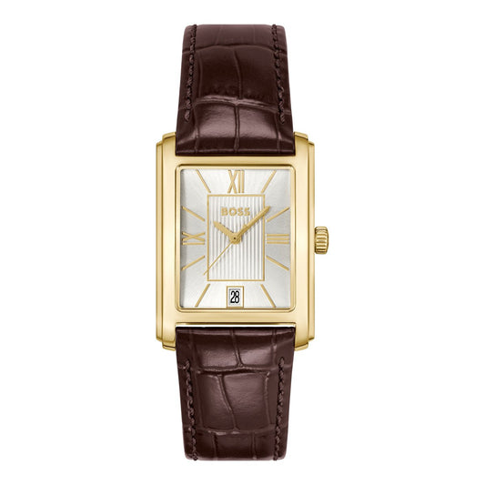 Montre BOSS Homme Principle Dress en Cuir Marron 1514300