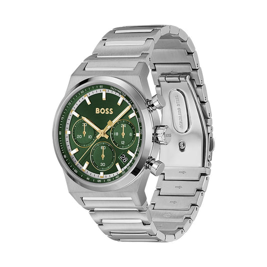 Montre BOSS Homme Candor Chronographe en Acier 1514220