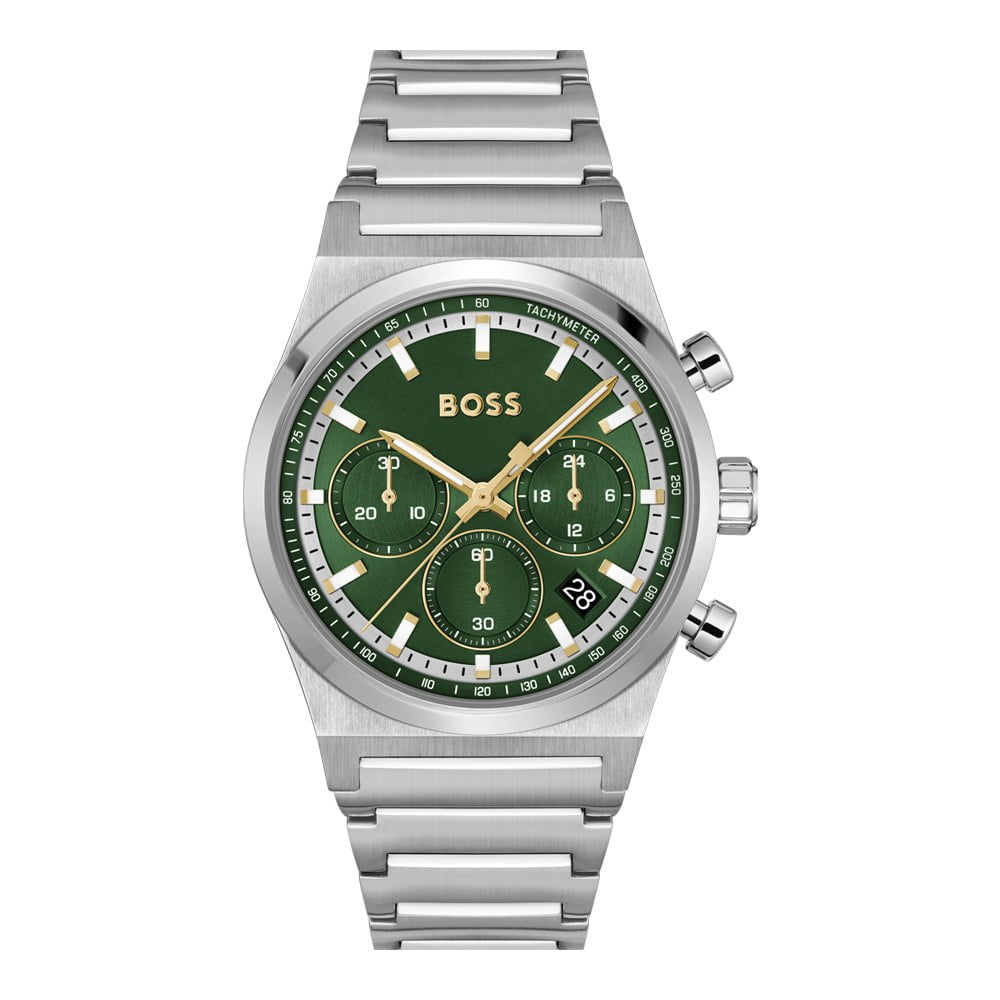 Montre BOSS Homme Candor Chronographe en Acier 1514220