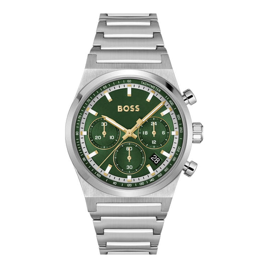 Montre BOSS Homme Candor Chronographe en Acier 1514220