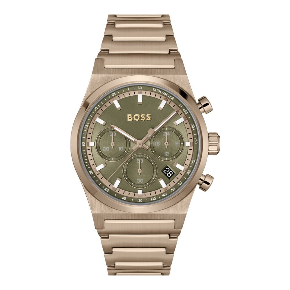 Montre BOSS Homme Candor Chronographe en Acier 1514222