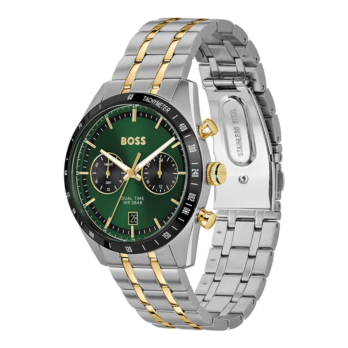 Montre BOSS Homme Tourmaster Chronographe en Acier 1514287