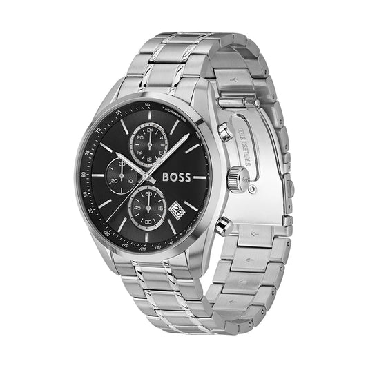Montre BOSS Homme Grand prix 44 Chronographe en Acier 1514251
