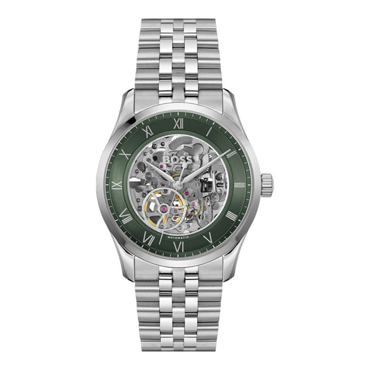 Montre BOSS Homme Principle Skeleton Automatique en Acier 1514236
