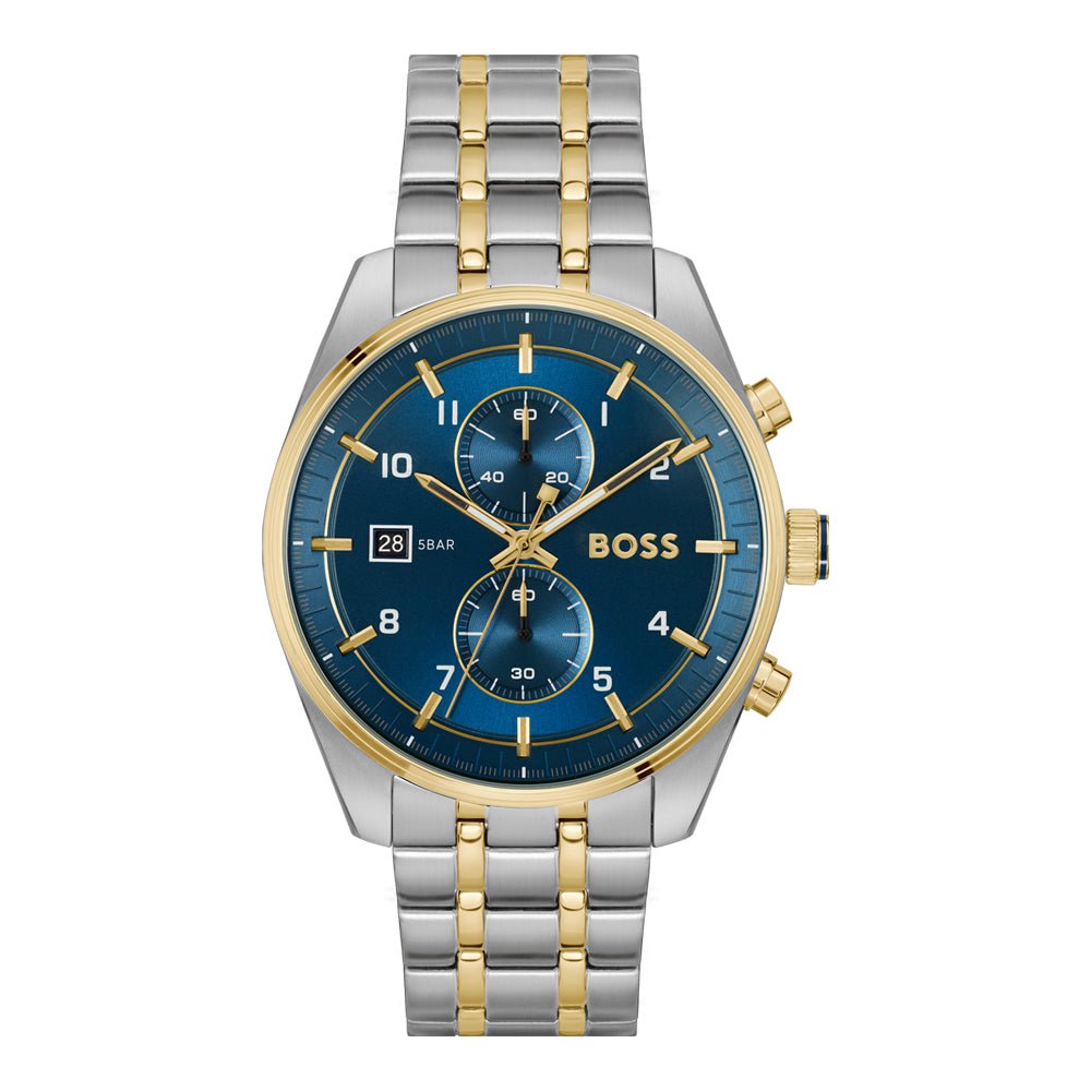 Montre BOSS Homme Skytraveller Chronographe en Acier 1514247