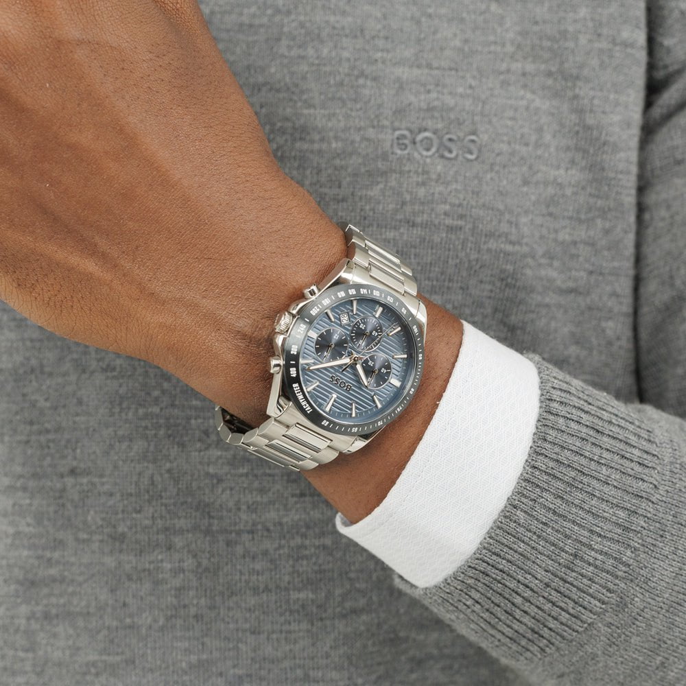 Montre BOSS Homme Strike Chronographe en Acier 1514240