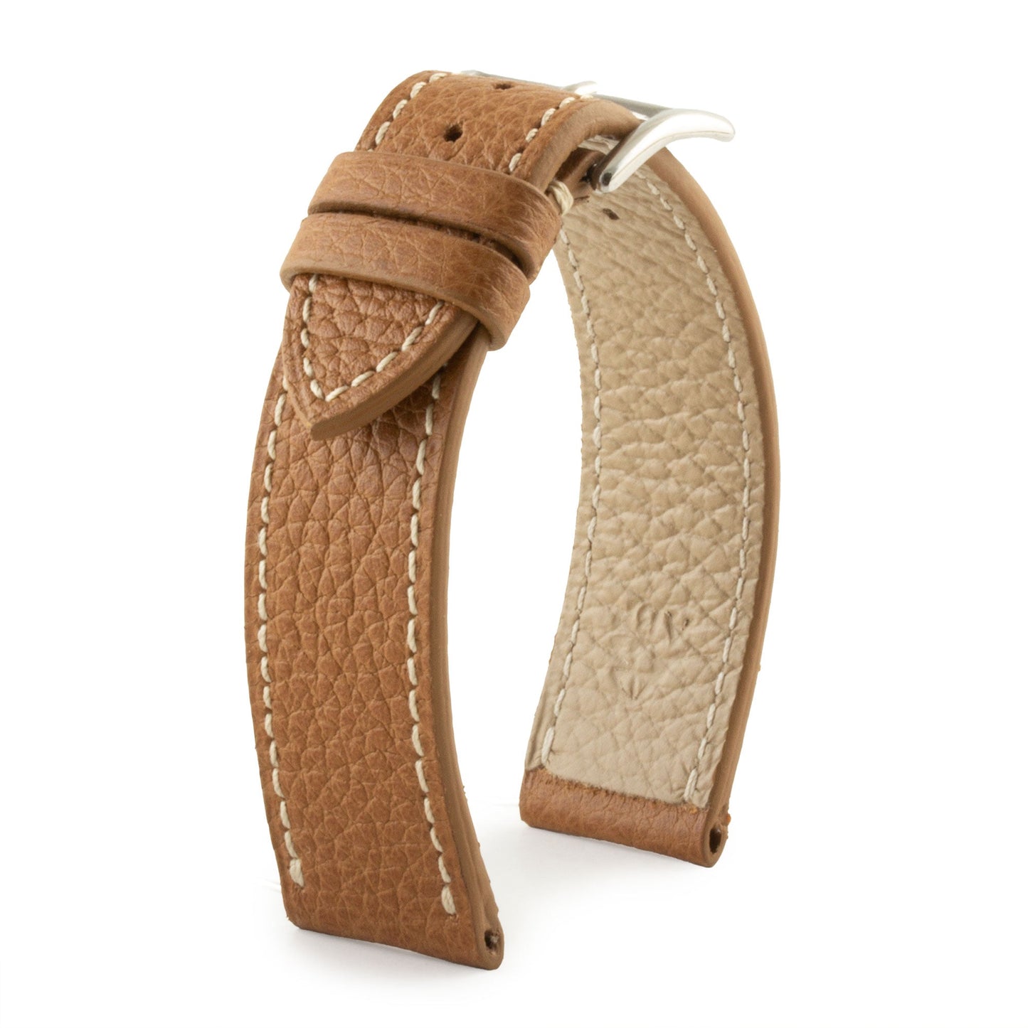 Hermès Cape Cod/Heure H - Bracelet montre en cuir - Buffle (bleu, camel, taupe, orange, beige)