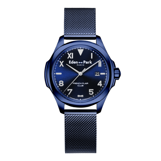 Montre EDEN PARK Homme French Flair Club EP12201BL15BB