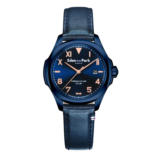 Montre EDEN PARK Homme French Flair Club EP12201BL15TR