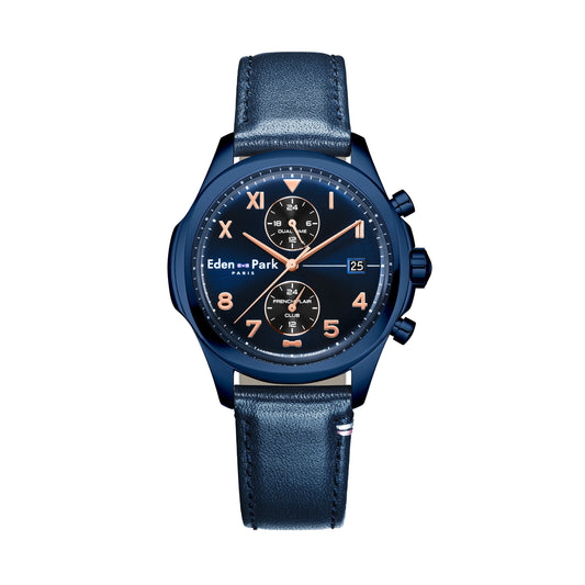 Montre EDEN PARK Homme French Flair Club EP23201BL15TR