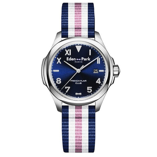 Montre EDEN PARK Homme French Flair Sport EP12201AP15BWR