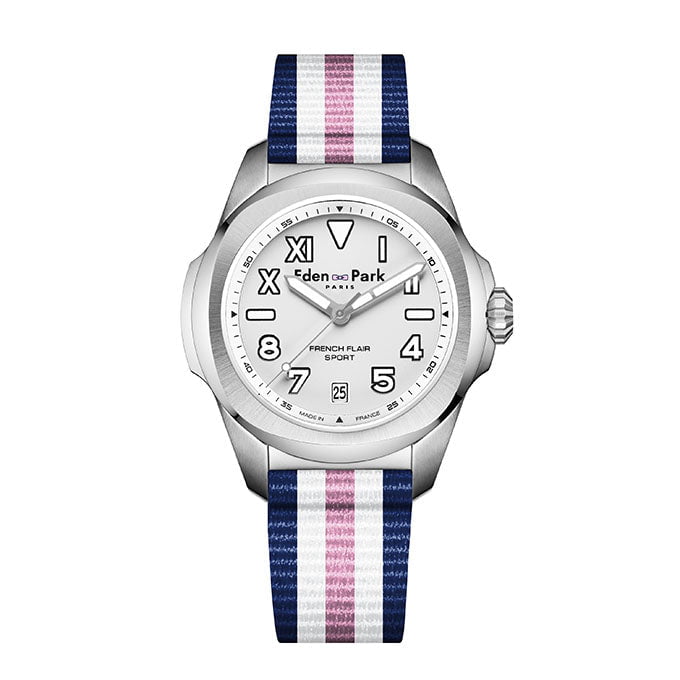 Montre EDEN PARK Homme french Flair Sport EP12250A12BWR
