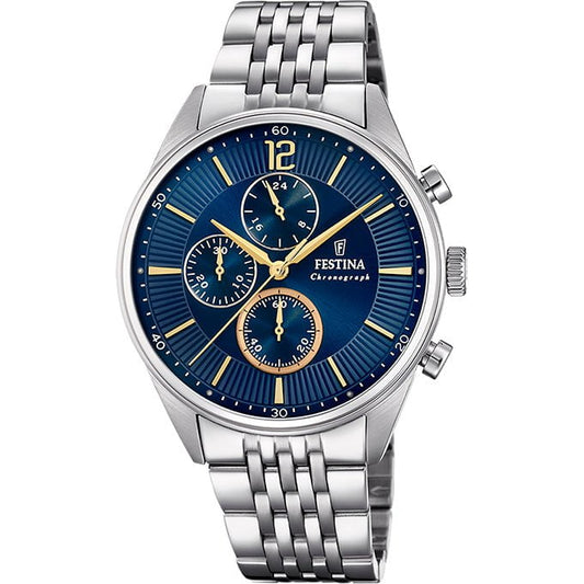 Montre FESTINA Homme Timeless Chronographe en Acier F20285/3