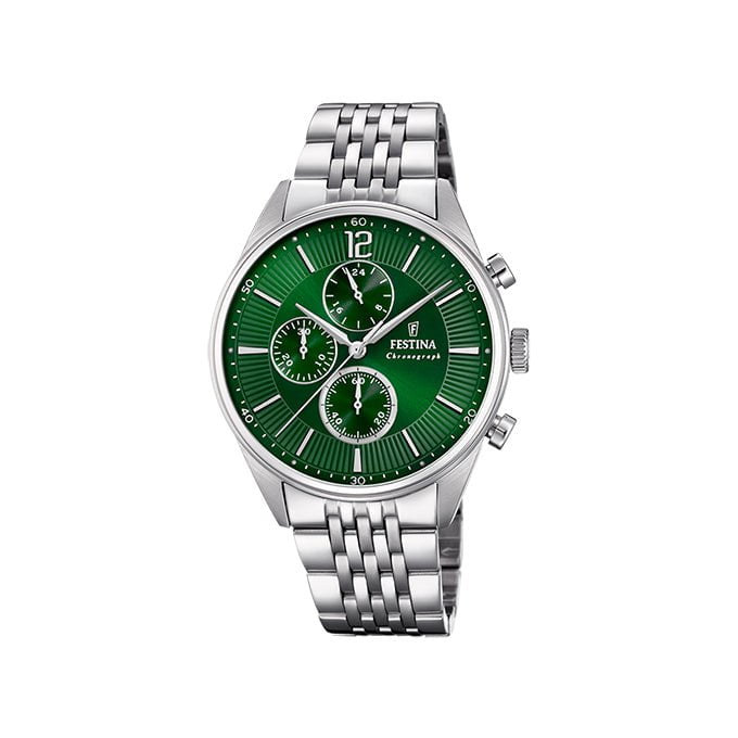 Montre FESTINA Homme Timeless Chronographe en Acier F20285/8