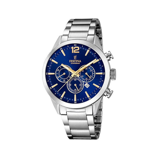 Montre FESTINA Homme Timeless Chonographe en Acier F20343/2