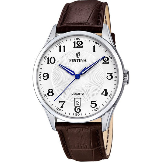 Montre FESTINA Homme Classique en Cuir Marron F20426/1
