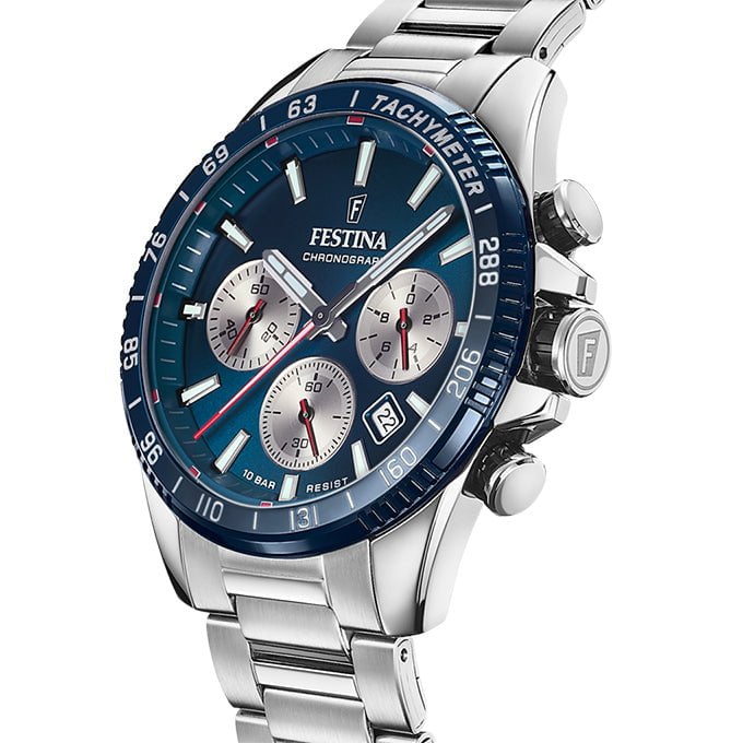 Montre FESTINA Homme Timeless Chronographe en Acier F20560/2