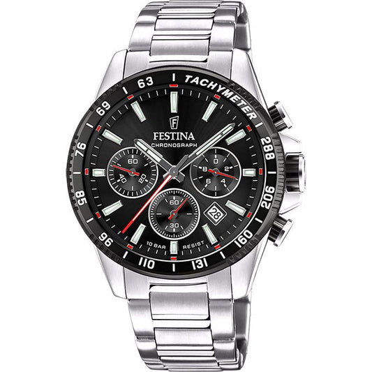 Montre FESTINA Homme Timeless Chronographe en Acier F20560/6