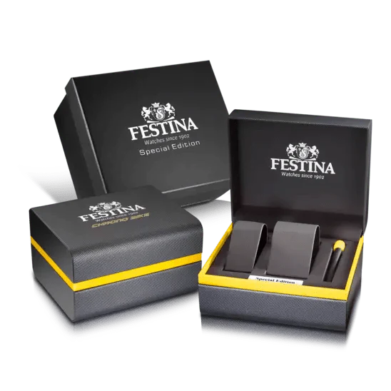 Montre FESTINA Homme Chrono Bike en Acier Noir F20673/2