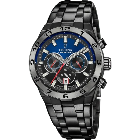 Montre FESTINA Homme Chrono Bike Coffret bracelets Interchangeables F20673/1