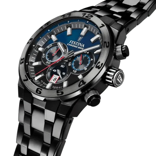 Montre FESTINA Homme Chrono Bike Coffret bracelets Interchangeables F20673/1