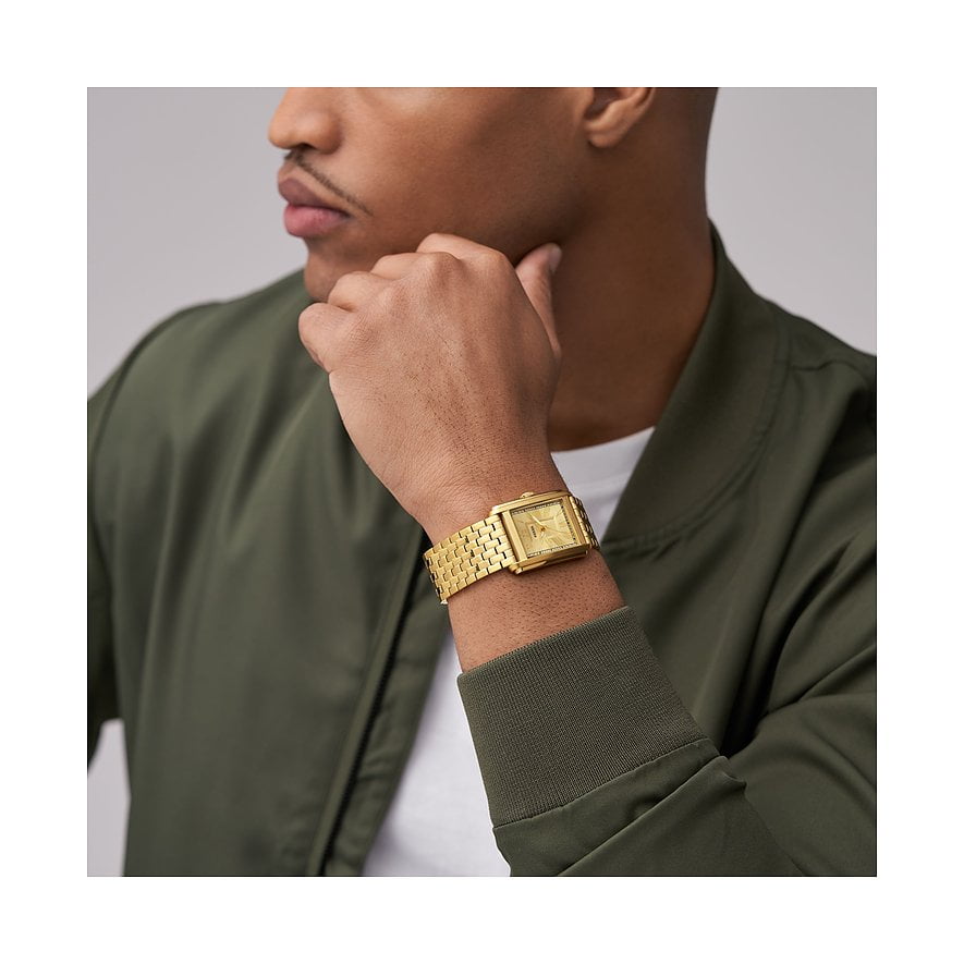 Montre FOSSIL Homme Carraway en Acier Doré FS6009